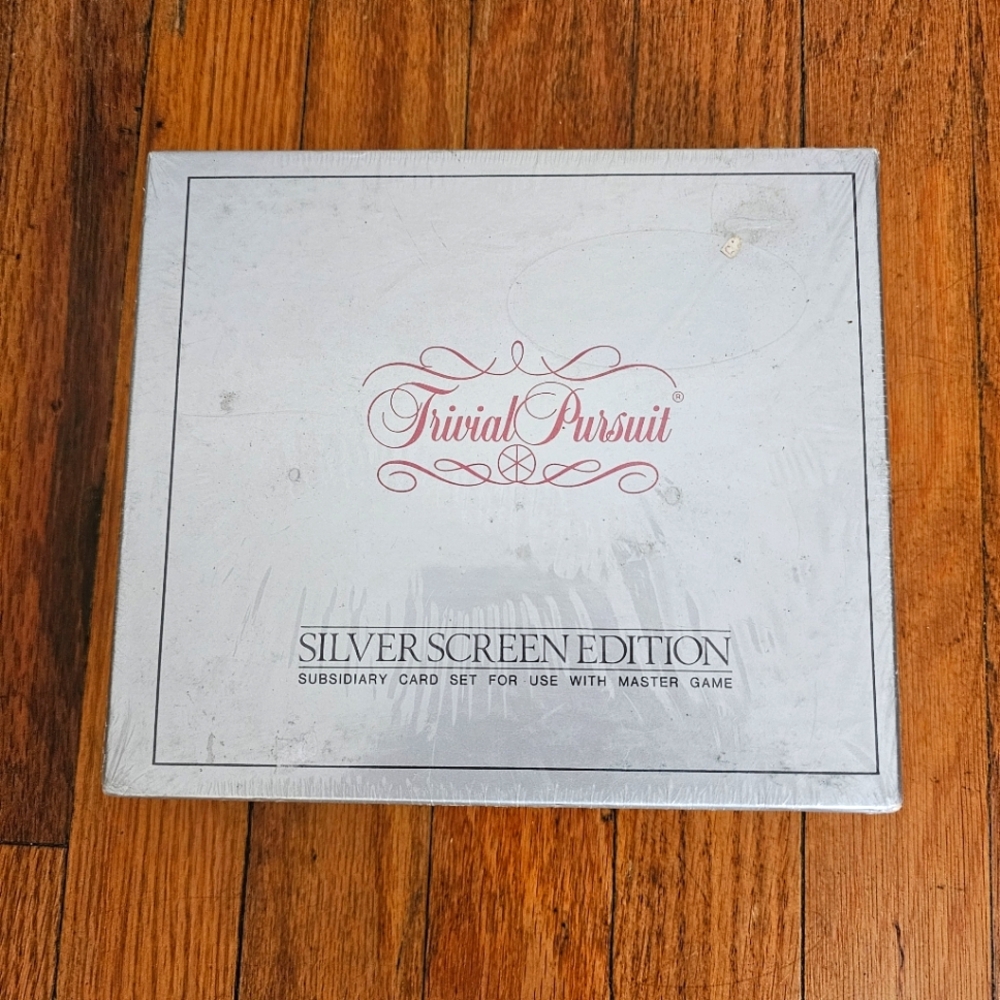 NEW Trivial Pursuit Silver Screen Edition Movie Trivia